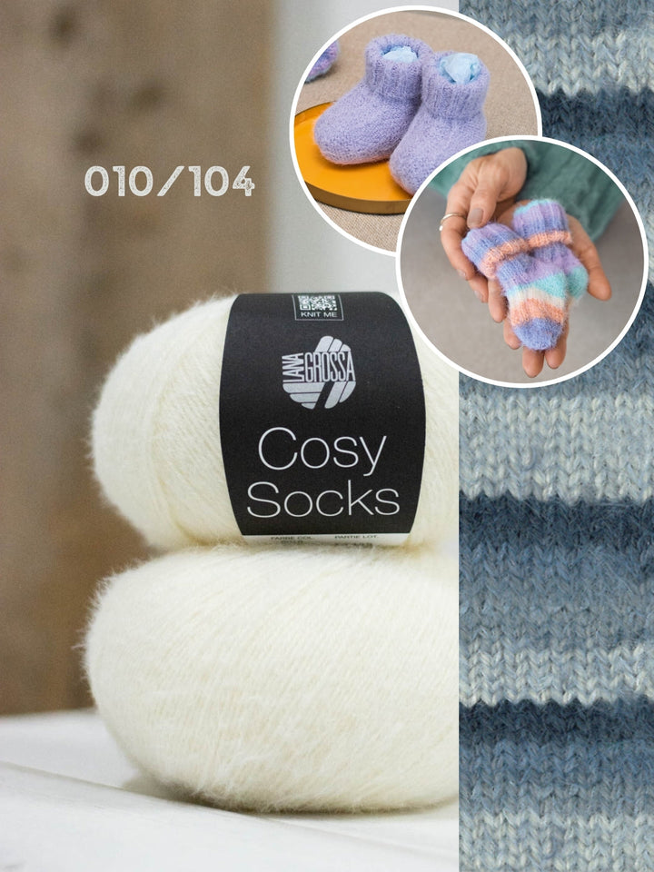 Strickpaket Cosy Socks Set Babysocken/Schuhe