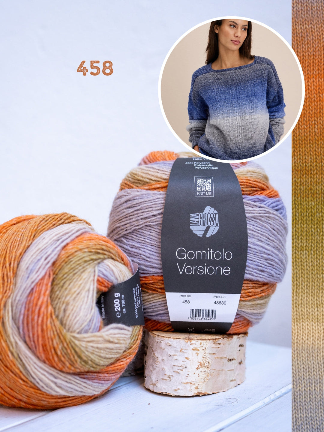 Strickpaket Gomitolo Versione pullover