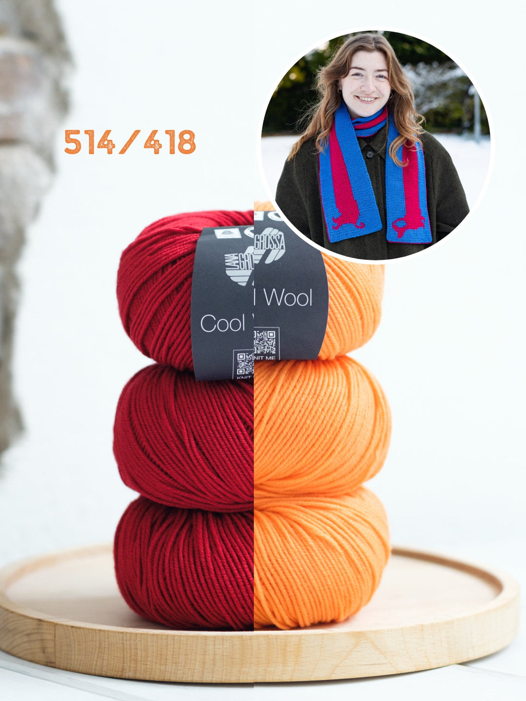 Strickpaket Sausage Dog Scarf - Devout Hand