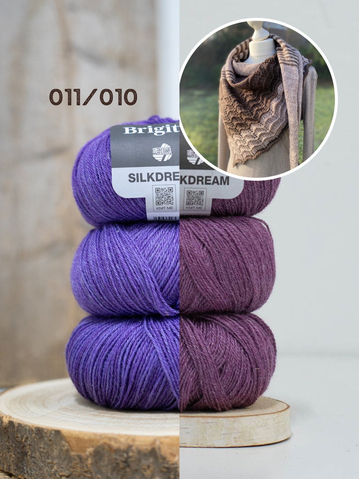 Strickpaket Lizas Tuch Line Poetry