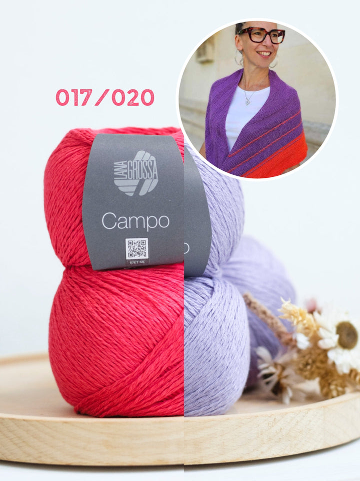 Strickpaket Tuch Nelu - Joél Joél
