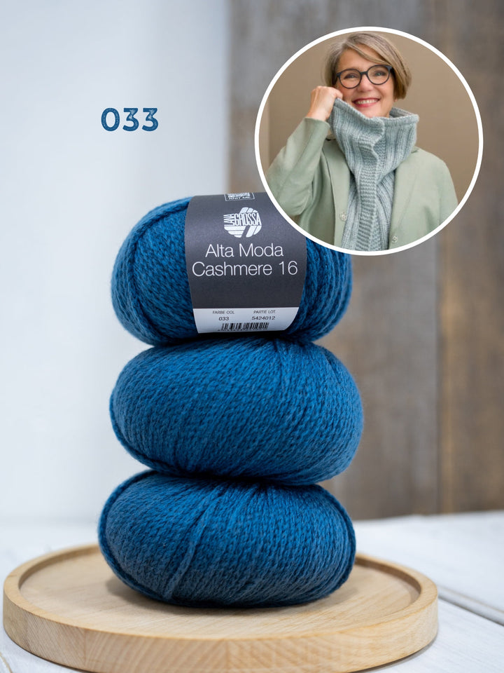 Strickpaket Offener Loop-Schal – Tanja Steinbach