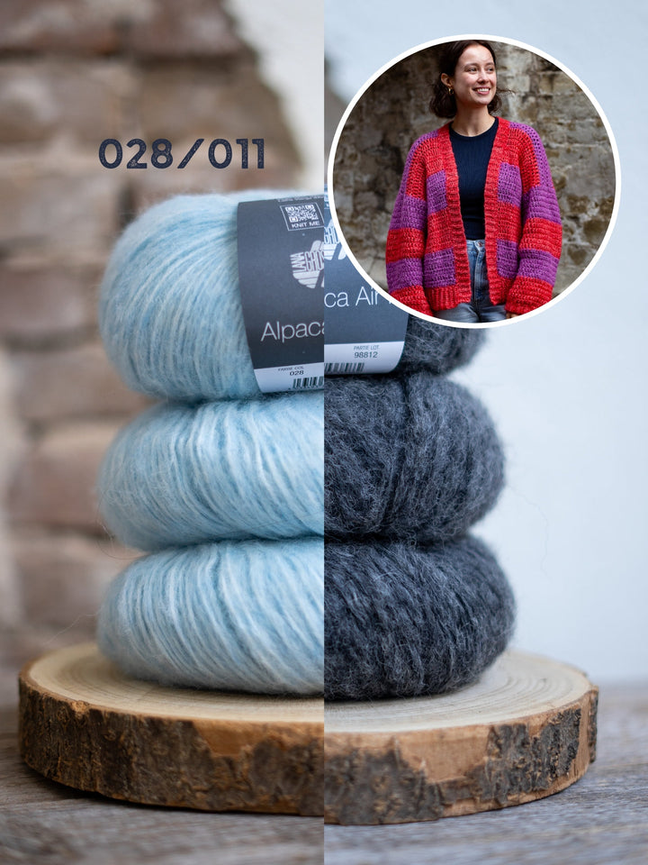 Häkelpaket Cupcake Cardigan – Studio Hook &amp; Yarn
