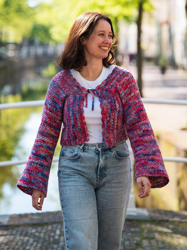 Häkelpaket Blueberry Cardigan – Studio Hook &amp; Yarn