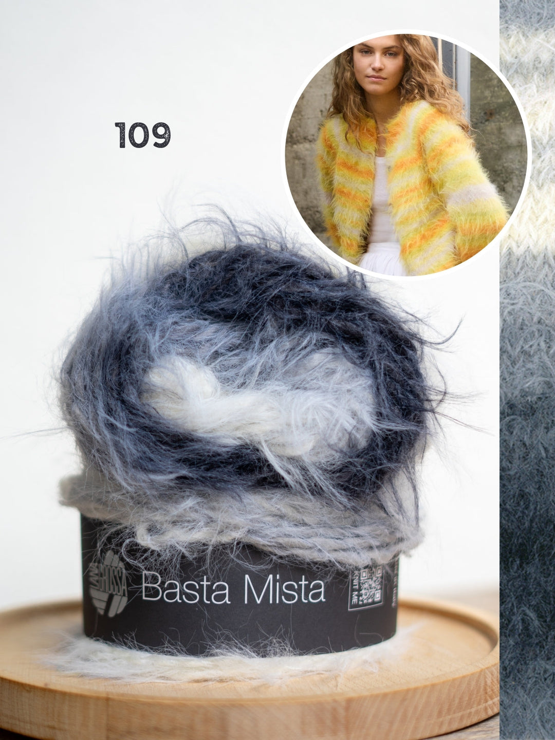 Strickpaket Basta Mista Raglanjacke