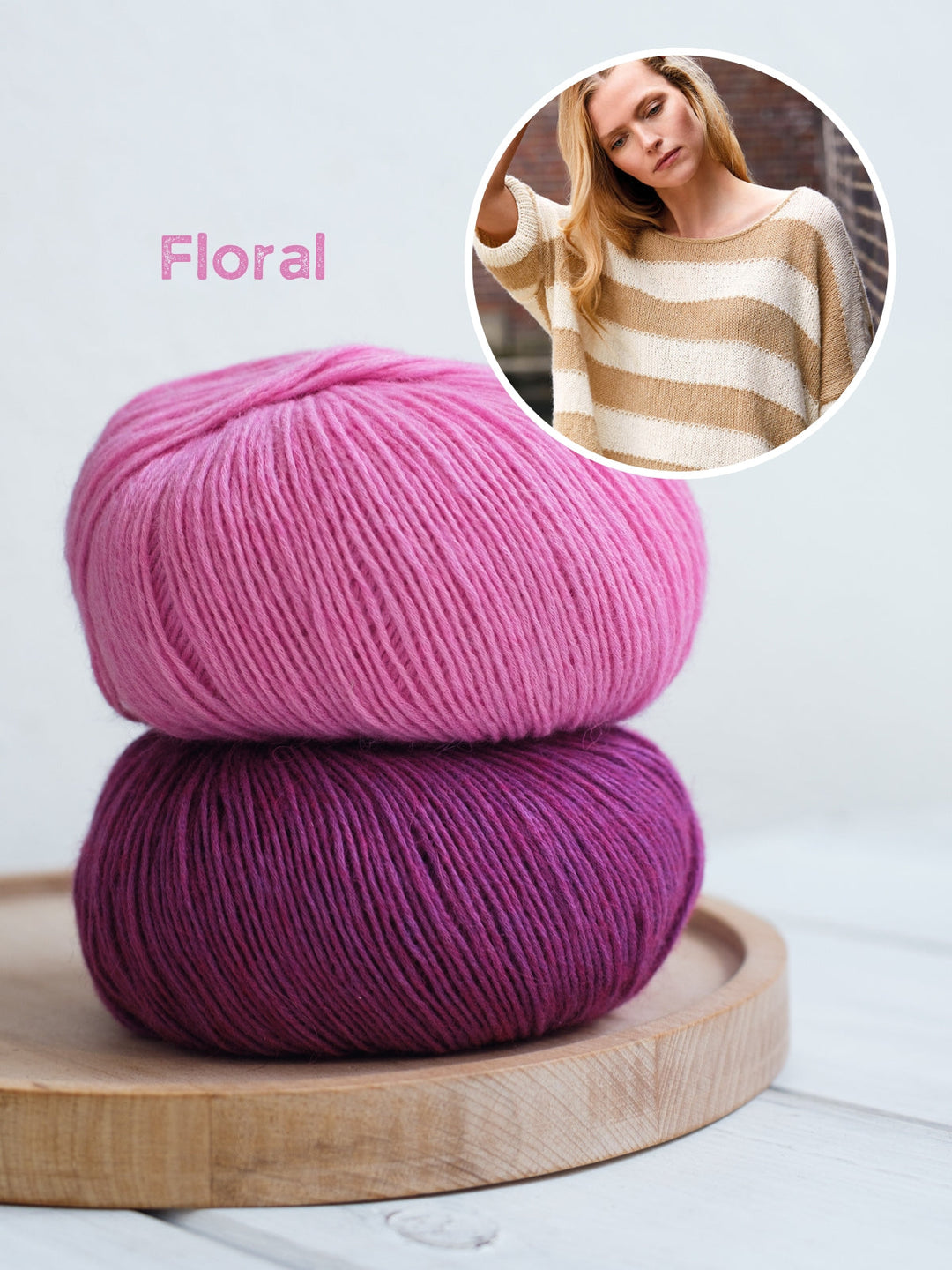 Strickpaket Ecopuno Pullover in zwei Farben