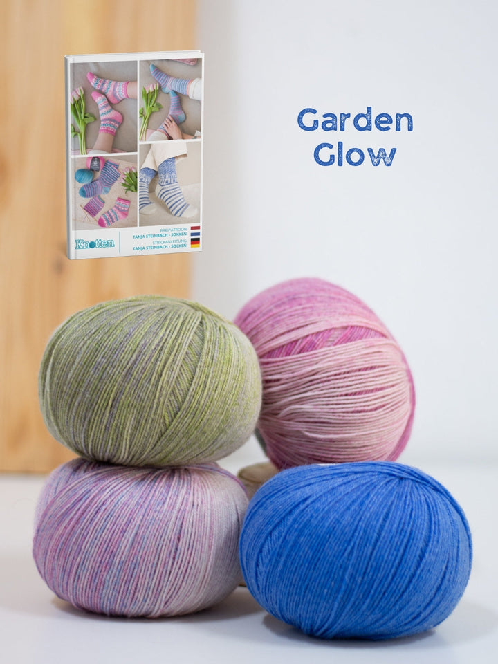 Strickpaket Frühlingssocken Woolycell - Tanja Steinbach