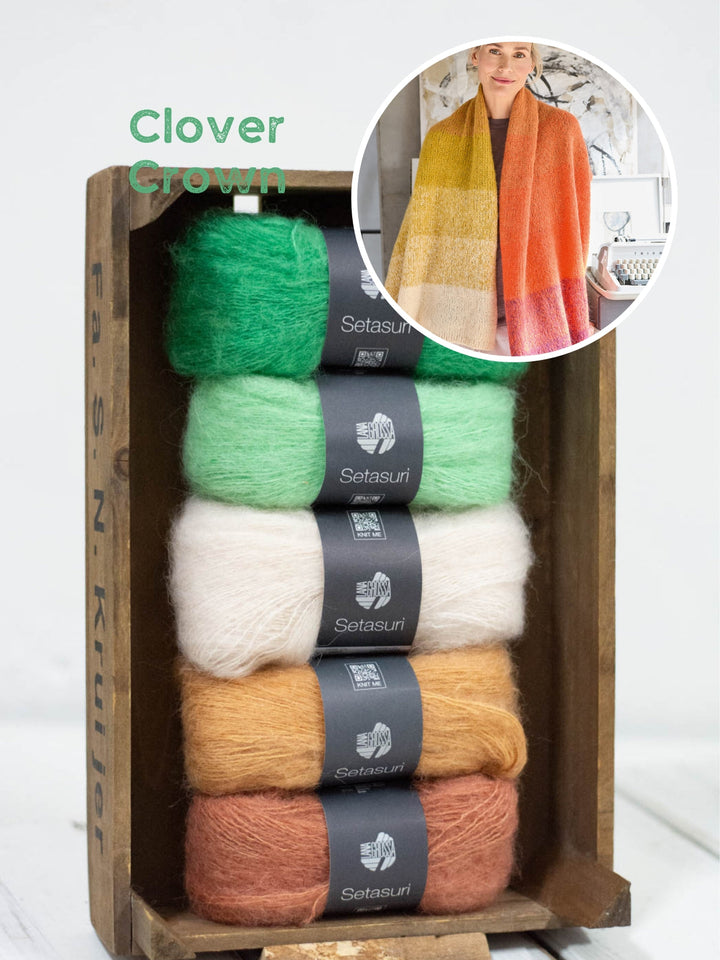 Strickpaket Setasuri Streifenstola