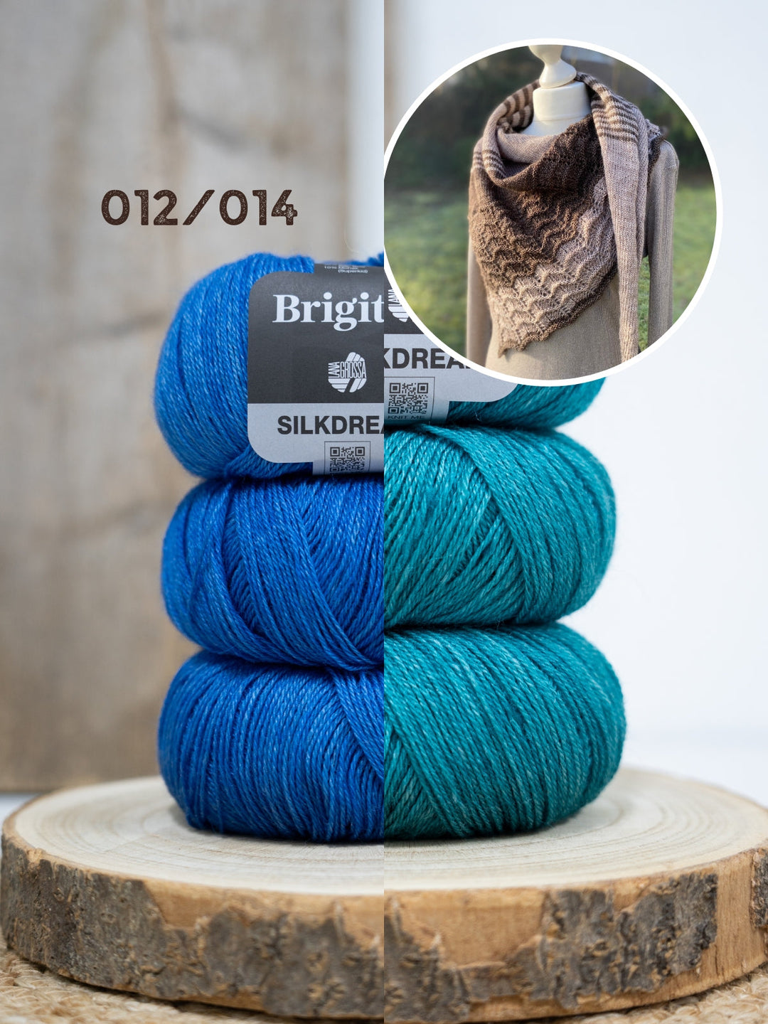 Strickpaket Lizas Tuch Line Poetry