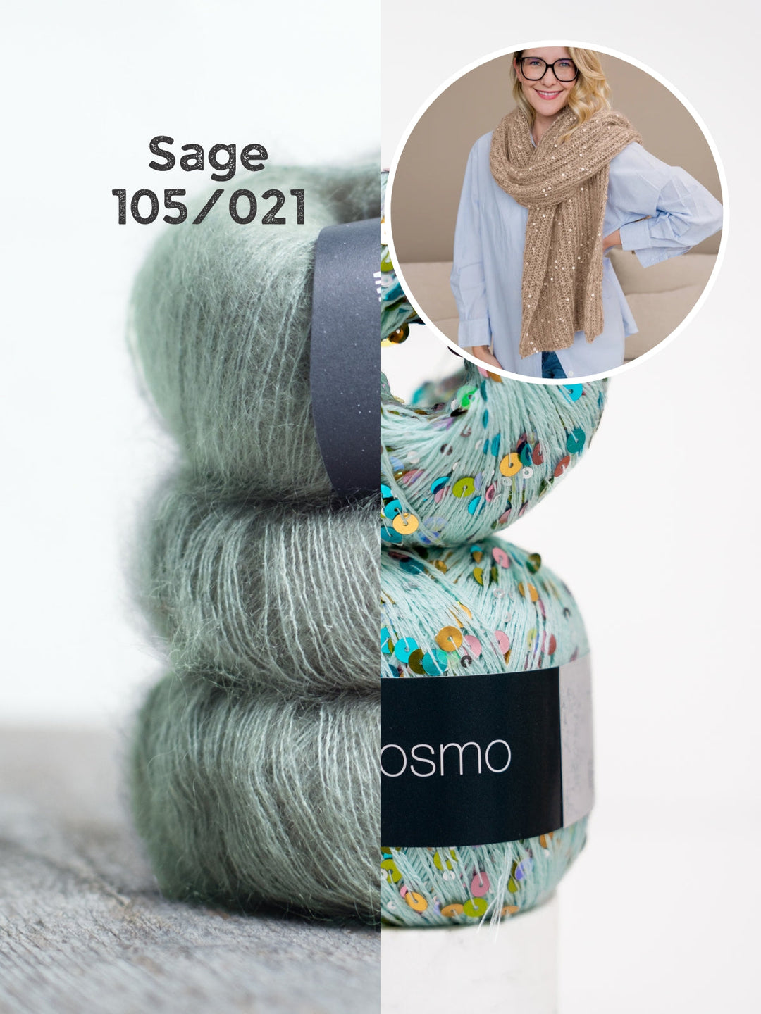 Strickpaket Emi Scarf - Sinchens Knitwear