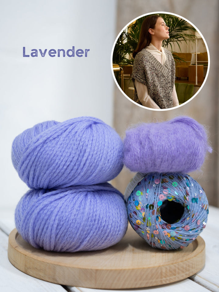 Strickpaket Alta Moda Cashmere 16 Setasuri Cosmo Pullunder