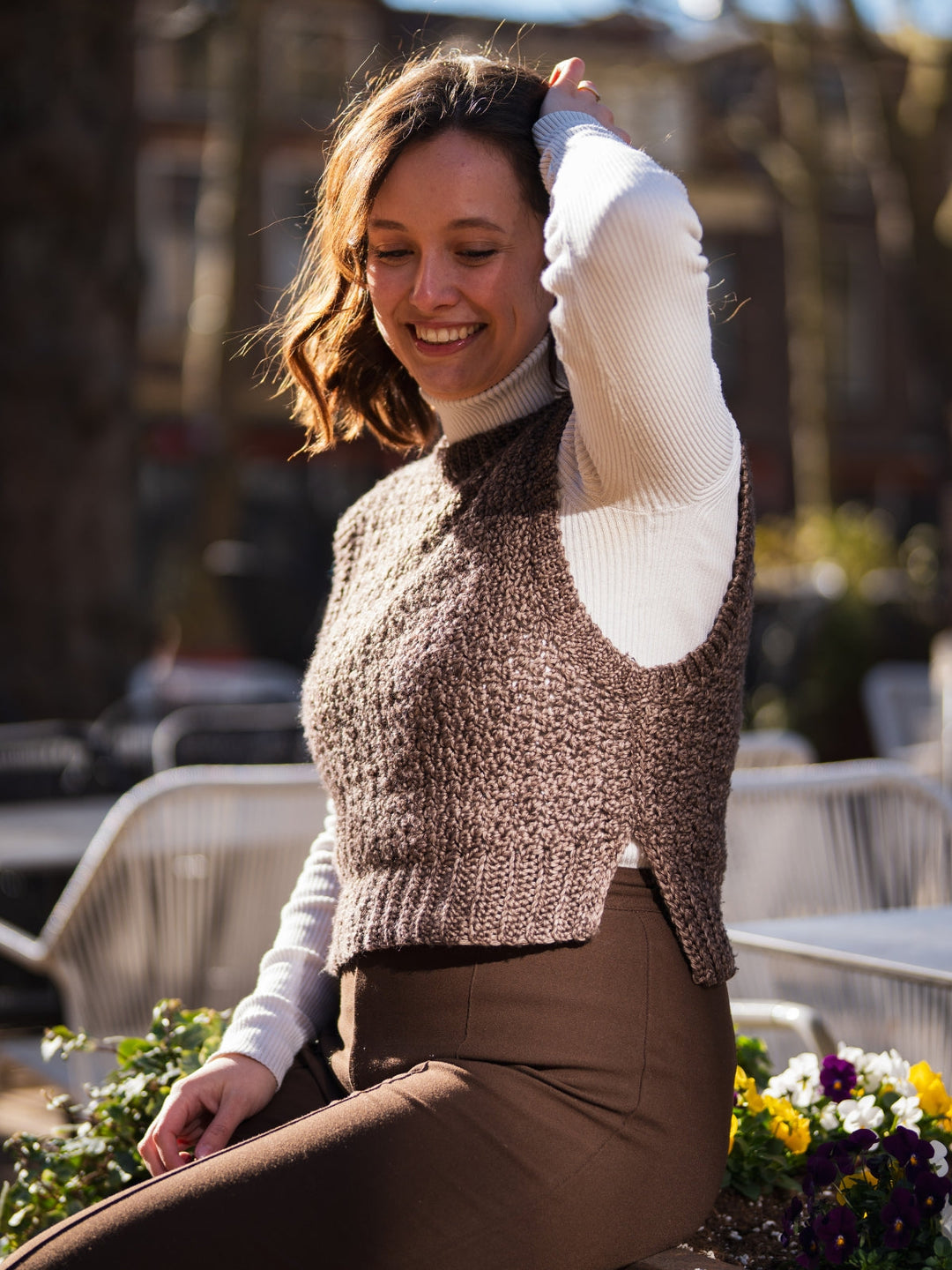 Häkelpaket Coffee spencer - Studio Hook &amp; Yarn