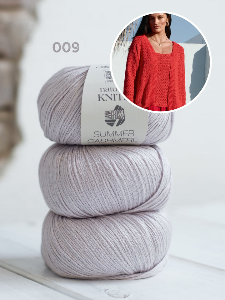 Häkelpaket Summer Cashmere Jacke