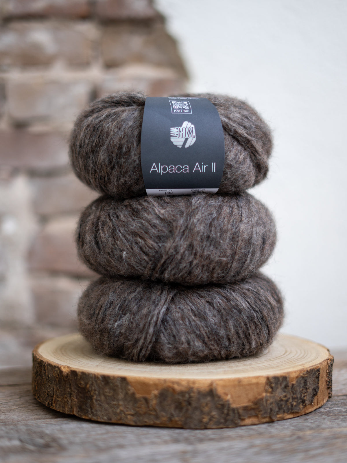 Alpaca Air II 032 Graubraun
