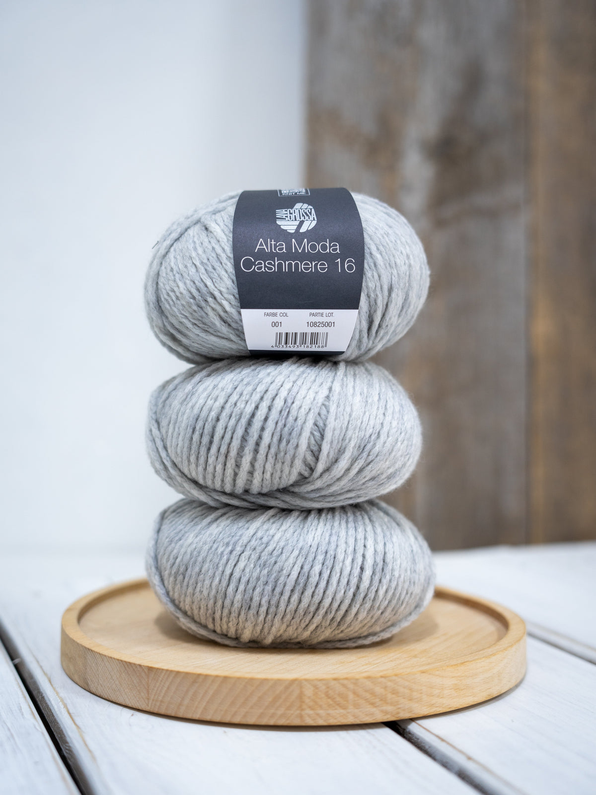 Alta Moda Cashmere 16 001 Hellgrau meliert