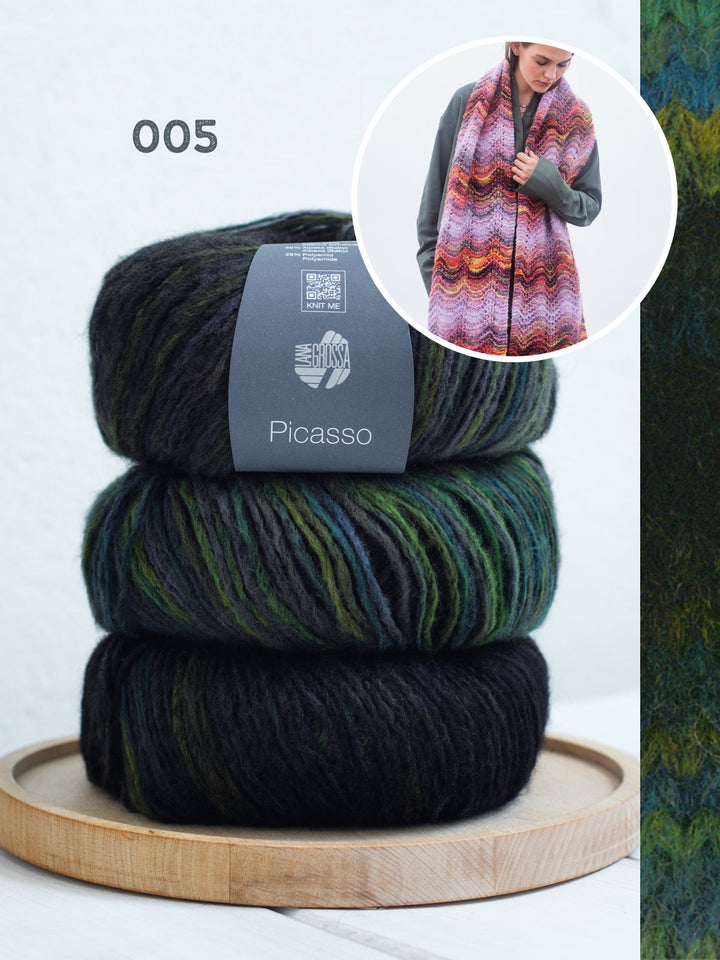 Strickpaket Picasso Schal