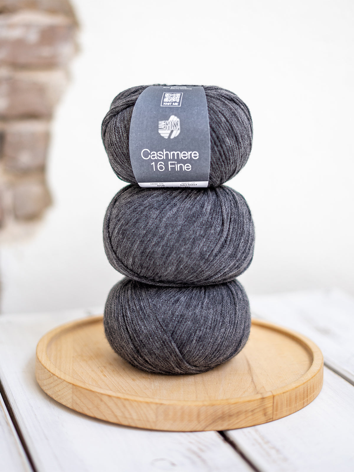 Cashmere 16 Fine 016 Dunkelgrau