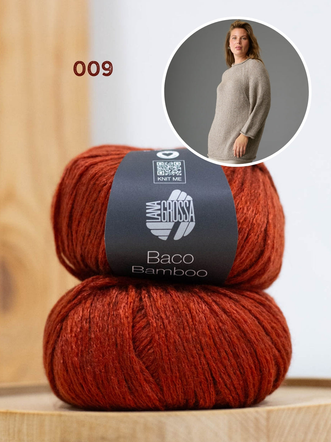 Strickpaket Baco Bamboo Raglanpullover