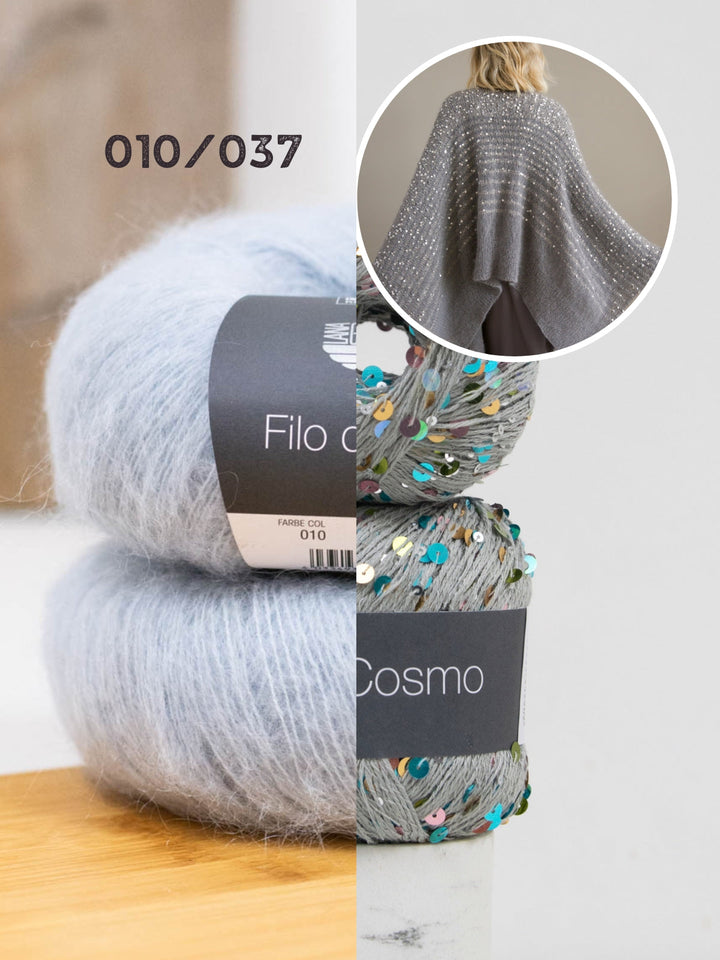 Strickpaket Ecopuno Sfumato Cosmo Pullover