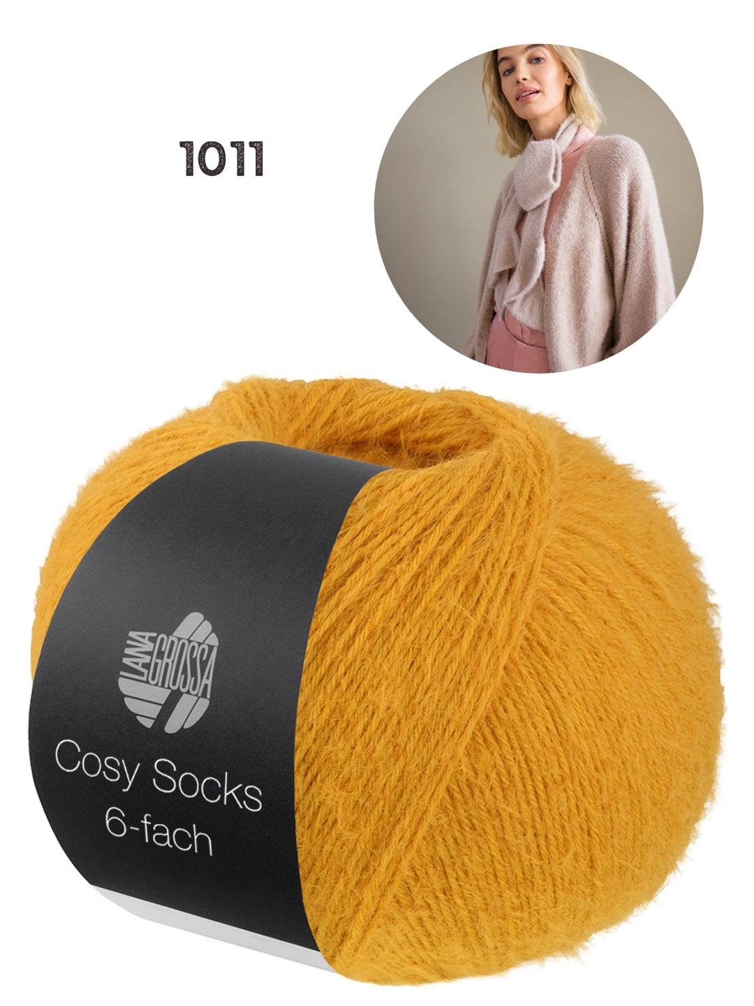 Breipakket Cosy Socks 6-fach vest kleur 1011