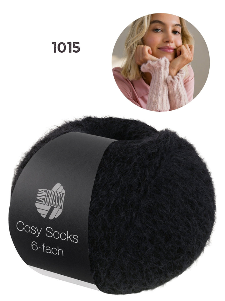 Breipakket Cosy Socks 6-fach polswarmers kleur 1015