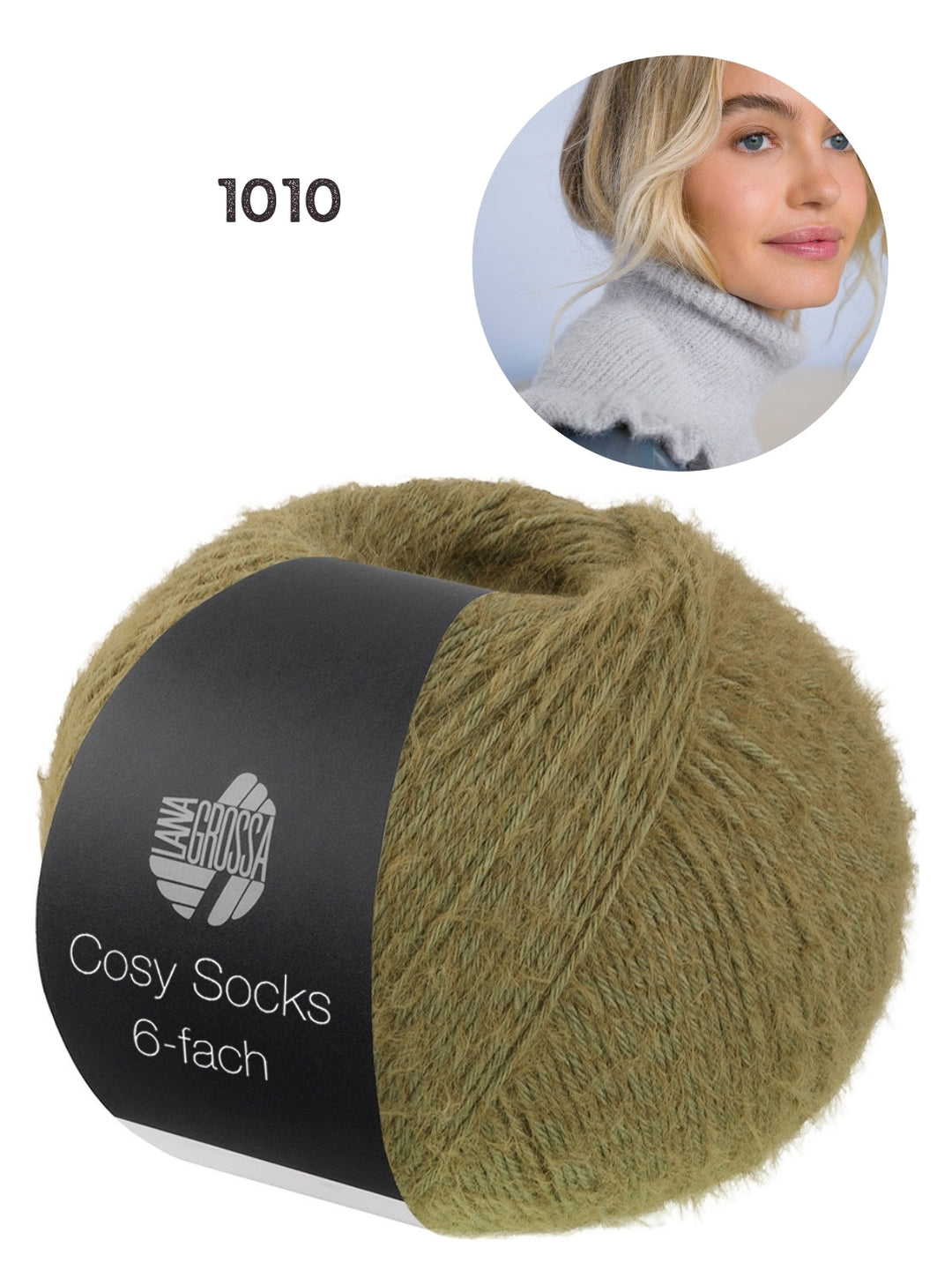 Breipakket Cosy Socks 6-fach col kleur 1010