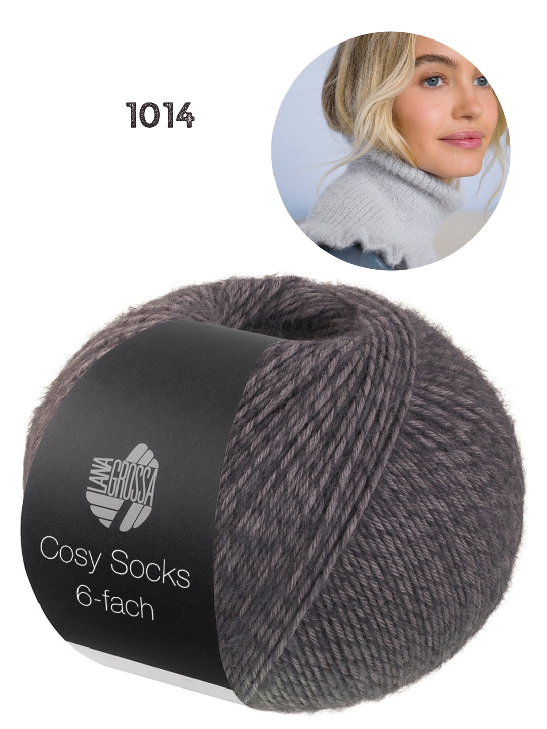 Breipakket Cosy Socks 6-fach col kleur 1014