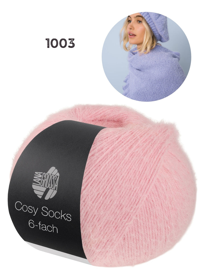 Breipakket Cosy Socks 6-fach kleur 1003