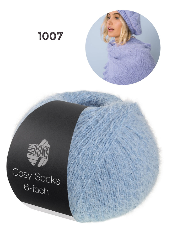 Breipakket Cosy Socks 6-fach kleur 1007