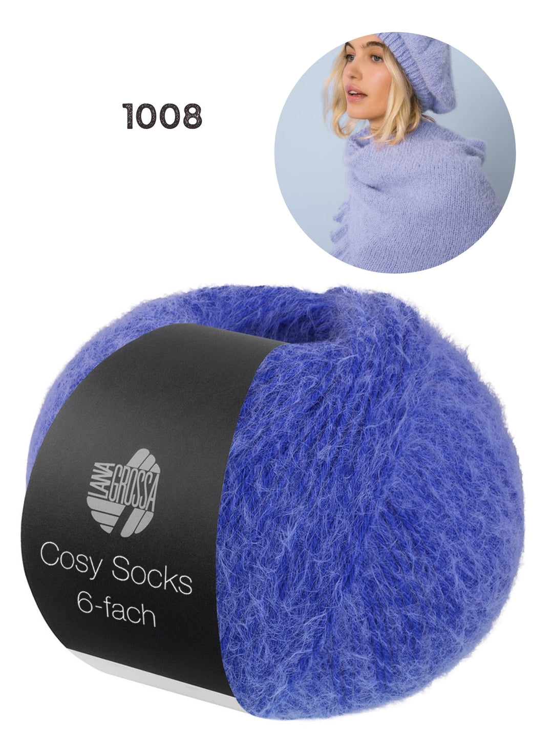 Breipakket Cosy Socks 6-fach kleur 1008