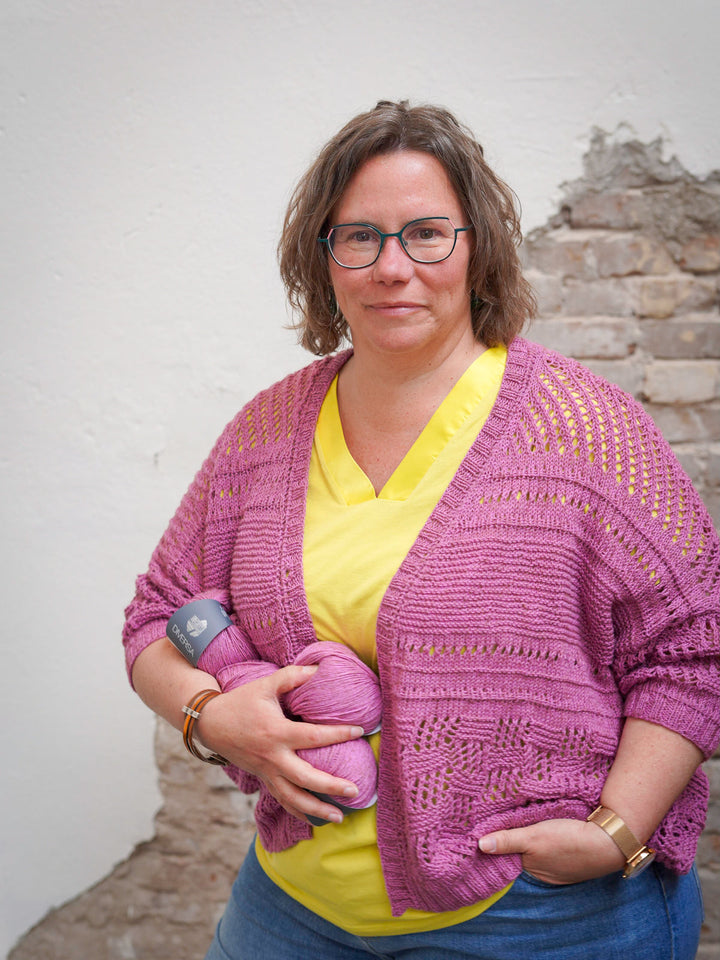 Strickpaket Diversa Jacke im Mustermix