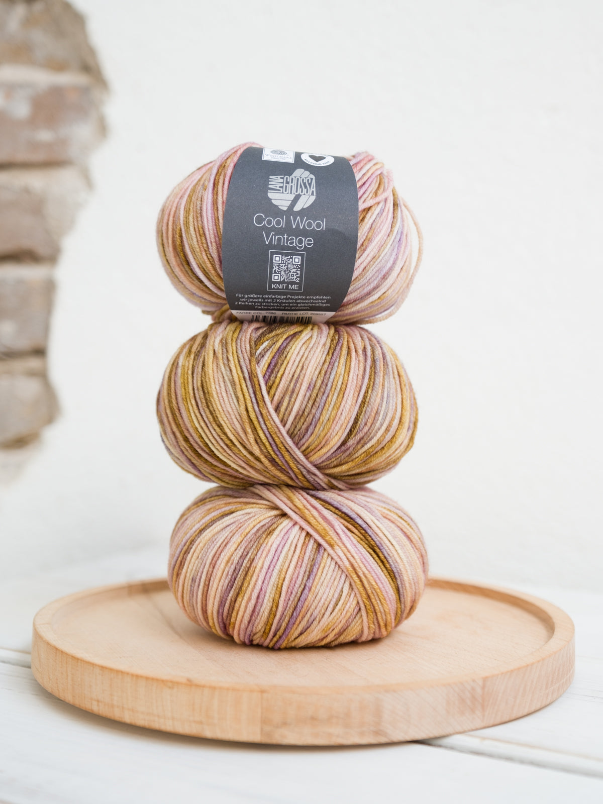 Cool Wool Vintage 7386 Camel-Lila