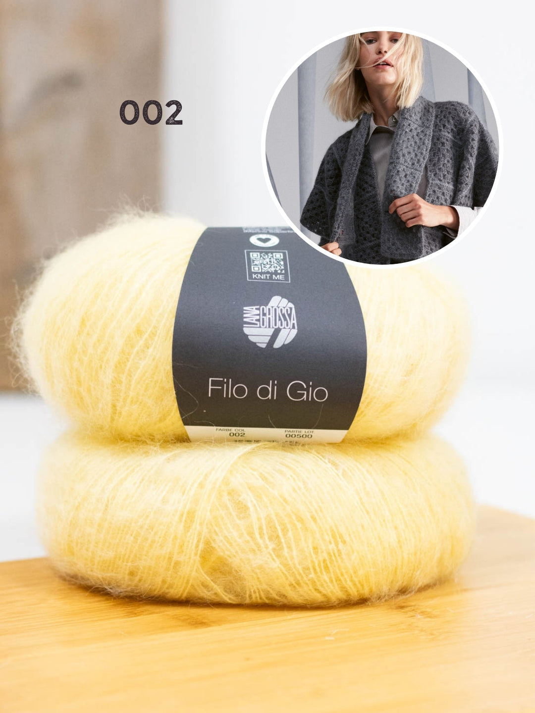Häkelpaket Filo di Gio Granny-Minischal