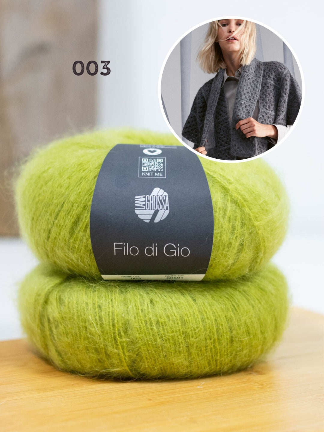 Häkelpaket Filo di Gio Granny-Minischal