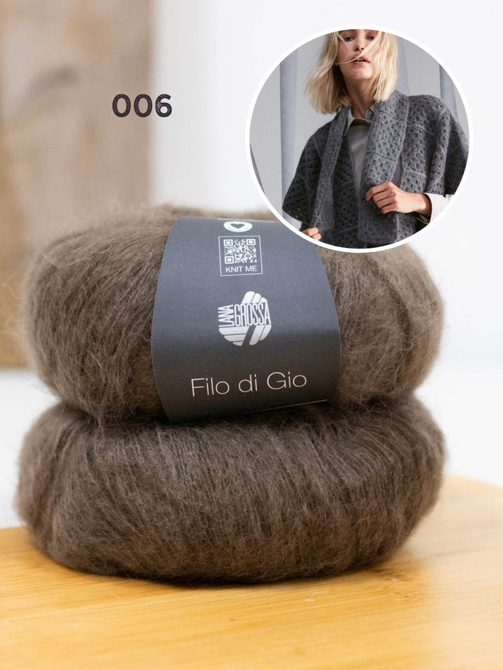 Häkelpaket Filo di Gio Granny-Minischal