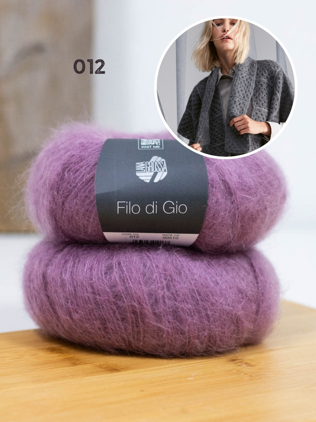 Häkelpaket Filo di Gio Granny-Minischal