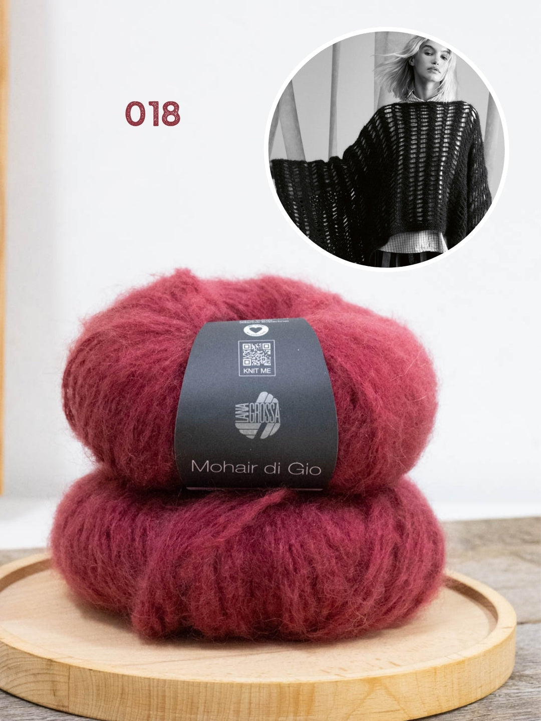 Häkelpaket Mohair di Gio Poncho