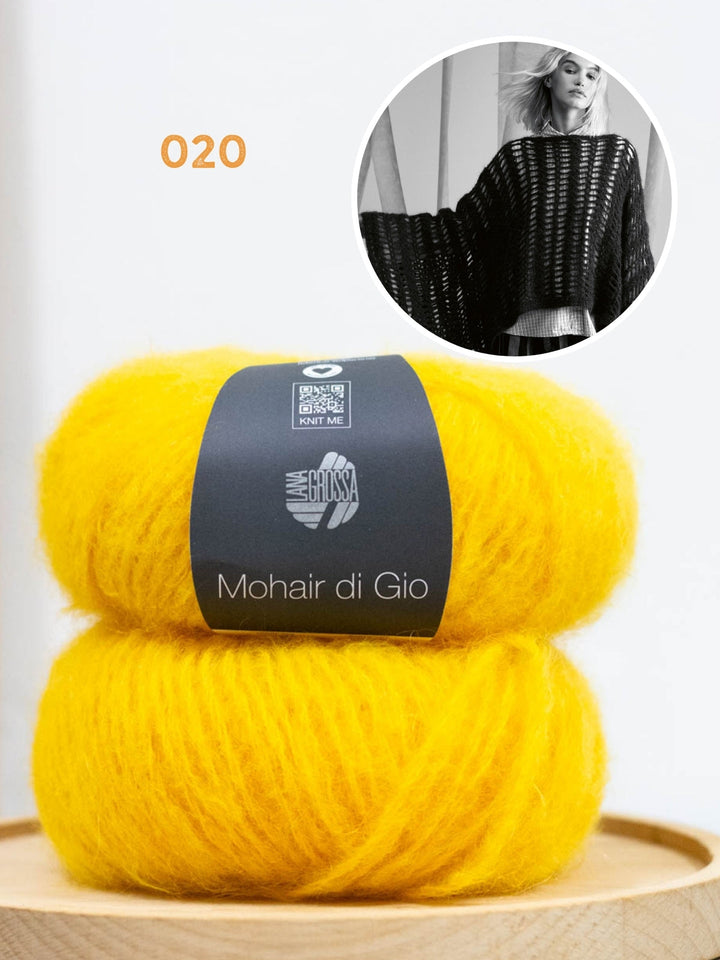 Häkelpaket Mohair di Gio Poncho
