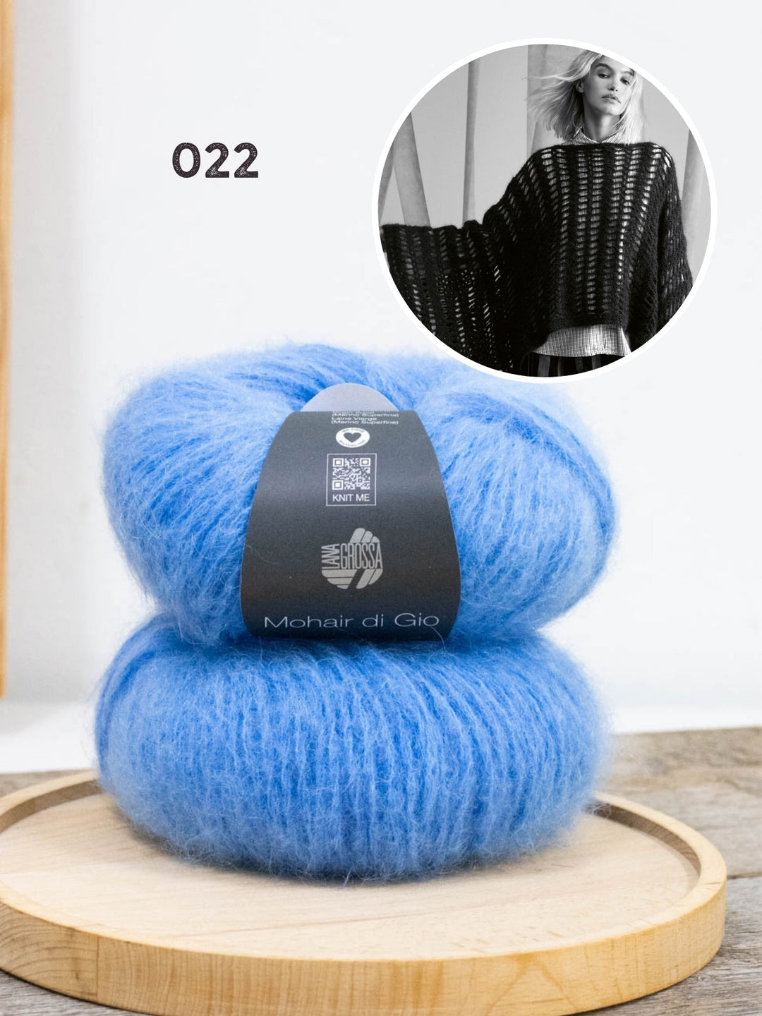 Häkelpaket Mohair di Gio Poncho