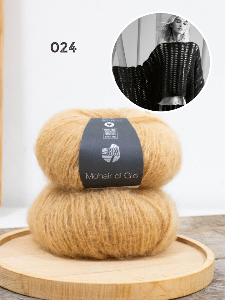 Häkelpaket Mohair di Gio Poncho