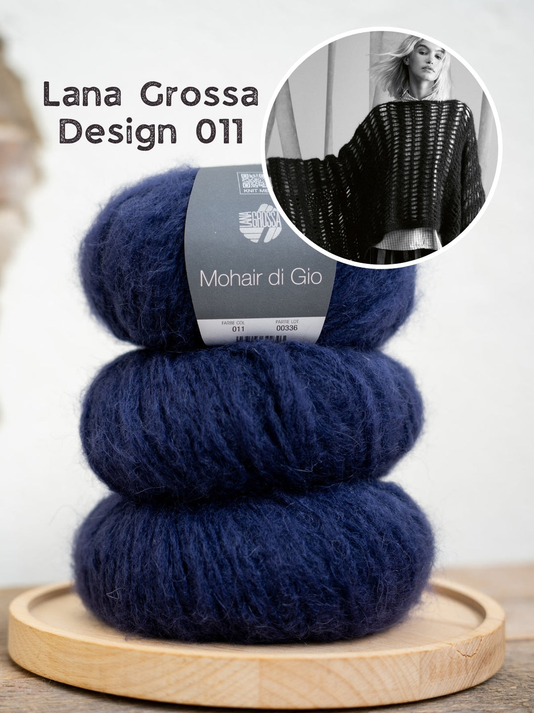 Häkelpaket Mohair di Gio Poncho