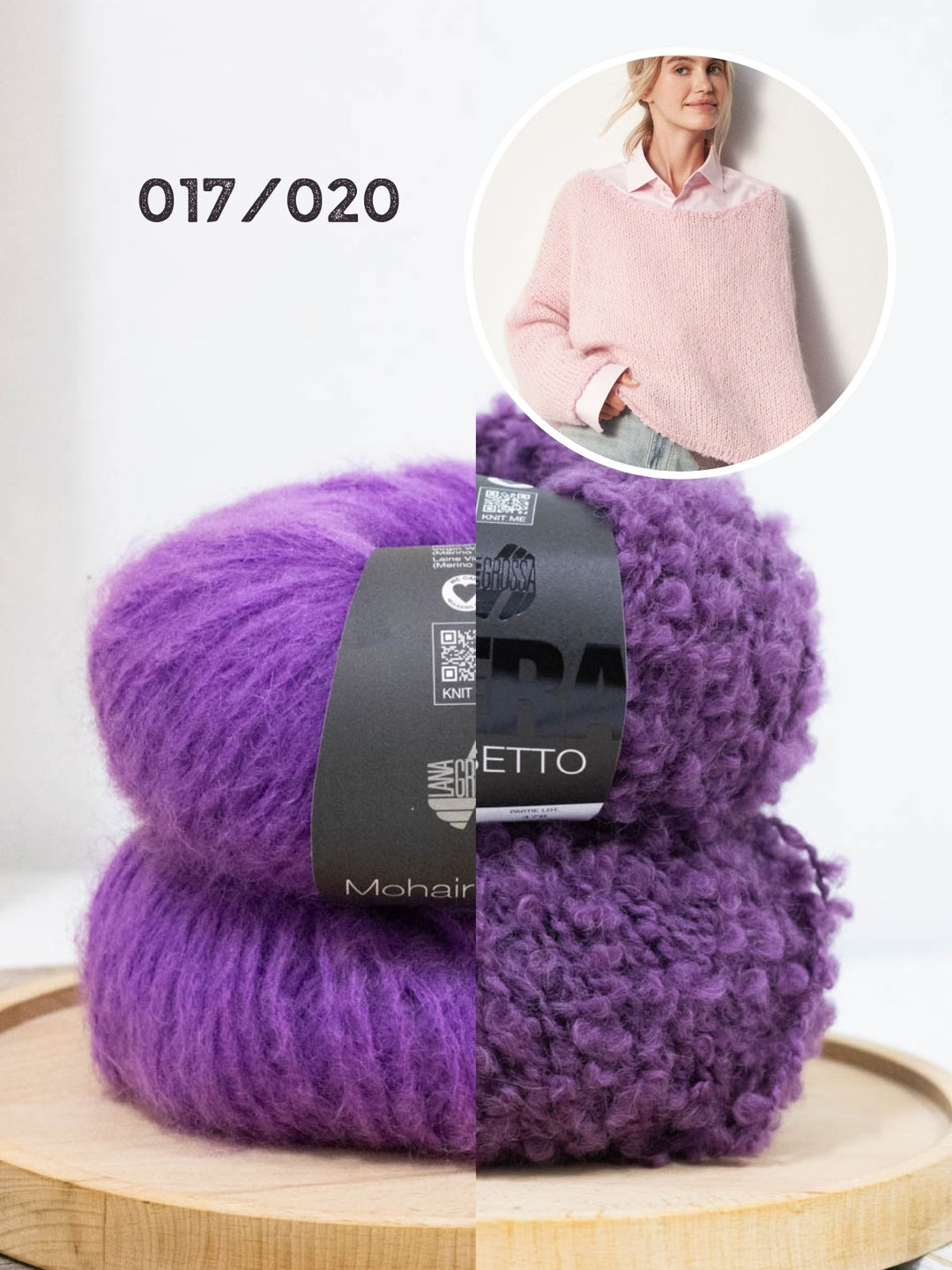 Strickpaket Mohair di Gio Orsetto Pullover