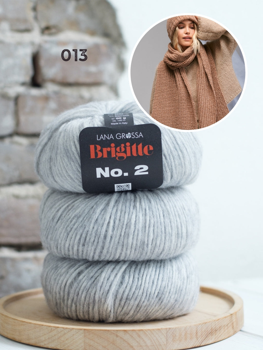 Strickpaket Brigitte No. 2 Mütze