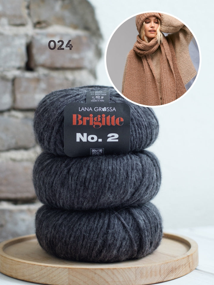 Strickpaket Brigitte No. 2 Mütze