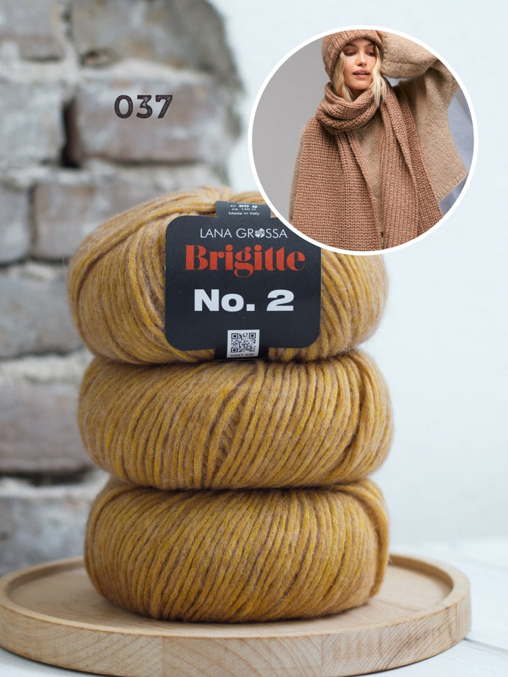 Strickpaket Brigitte No. 2 Mütze
