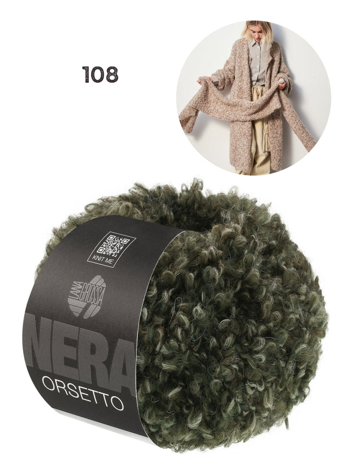 Strickpaket Orsetto breiter Schal