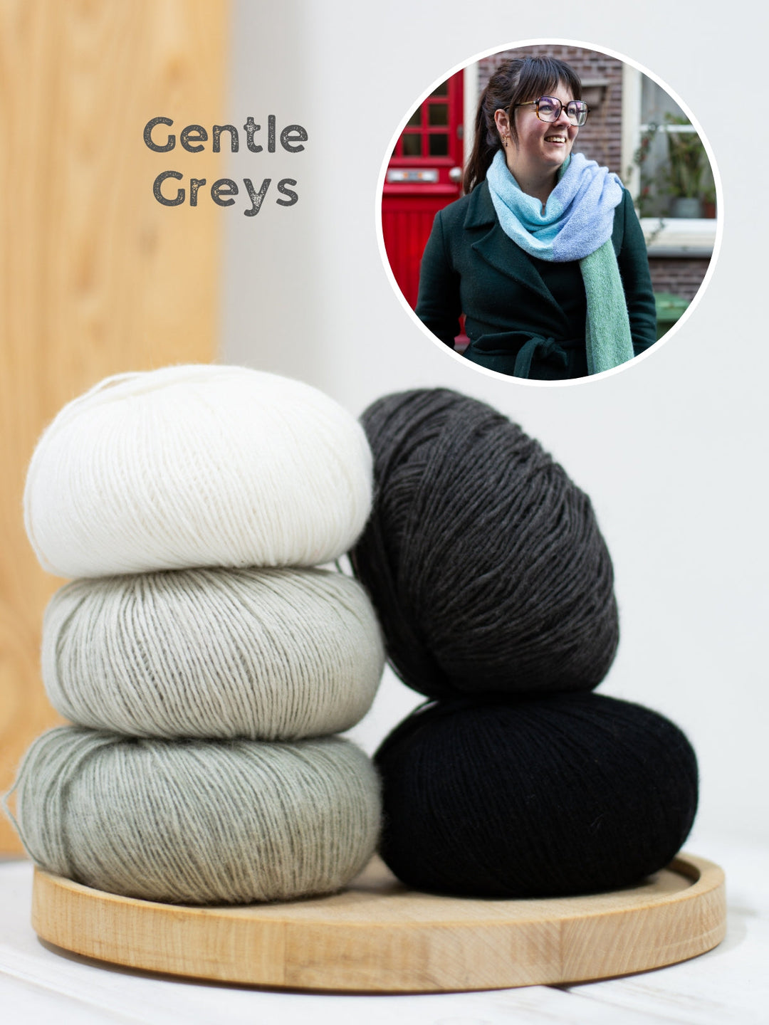 Strickpaket Ecopuno Streifenschal