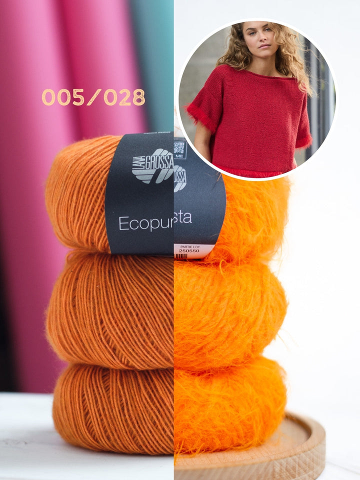 Strickpaket Basta Ecopuno Shirt