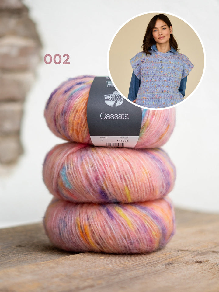 Strickpaket Cassata Pullunder