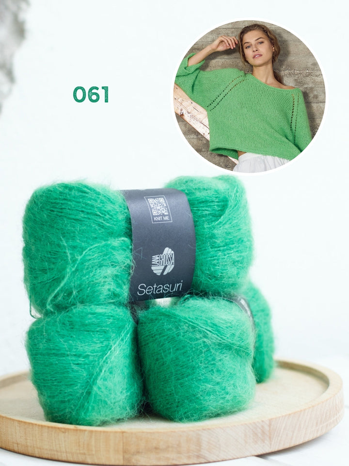 Strickpaket Setasuri Raglan Pullover